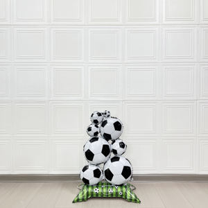 Pilas de balones de fútbol de tamaño mediano - Product Image 2