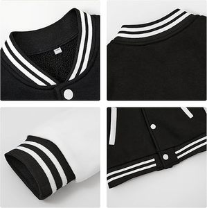 Fabricante OEM, Venta al Por Mayor, Uniforme de Béisbol Personalizado para Niños, Chaqueta Deportiva Informal para Niños, Chaqueta para Niños de 100-140 cm - Product Image 3