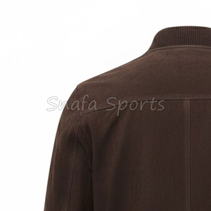 Chaqueta de Cuero Sintético Casual para Hombre, Talla Grande, con Cierre, Corte Ajustado, para Otoño e Invierno, Estilo Motociclista - Product Image 6