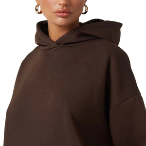 Ensemble de survêtement confortable pour femmes avec capuche, sweat-shirt et pantalon en polaire de qualité supérieure, chaud et confortable, de haute qualité, automne-hiver, toutes les couleurs - Product Image 5