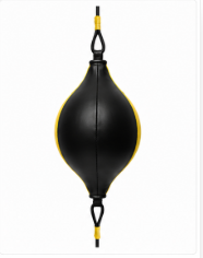 HAWK SPORTS INDUSTRIES - Balón de Boxeo de Doble Extremo, Inflable, de PU, para Entrenamiento de Reacción, Color Negro y Amarillo, para Práctica en Casa o Gimnasio - Product Image 5
