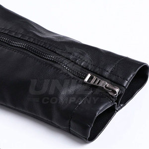 Classic <b>Men</b> <b>Canvas</b> Leather Winter <b>Jacket</b> Stand Designed for Fashion Durable Material Provides Warmth Comfort for Daily Wear - Product Image 3