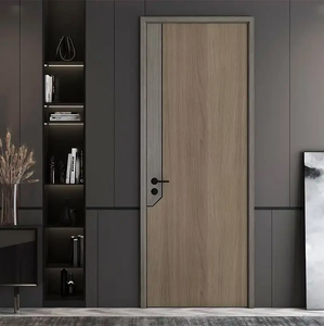 Puerta CAESAR Económica y Moderna con Acabado de Polímero WPC, Puertas Interiores Comerciales, Marcos Insonorizados, Puerta de Madera Compuesta, Garantía de 2 Años - Product Image 4