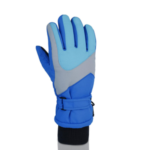 Gants de ski personnalisés avec logo, imperméables, thermiques, pour l'hiver, pour le snowboard, vente en gros, gants de ski imperméables doublés de polaire chaud - Product Image 3