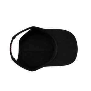 Casquette à visière noire brodée AKA pour femme, réglable, protection solaire, mode, sport de plein air, accessoire décontracté pour femme - Product Image 6