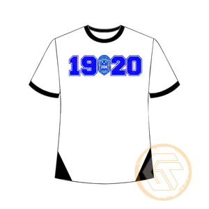 T-shirt décontracté 100 % coton respirant de haute qualité personnalisé Zeta Phi Beta pour femmes, avec logo sur mesure, vêtements de sororité, vente en gros - Product Image 6