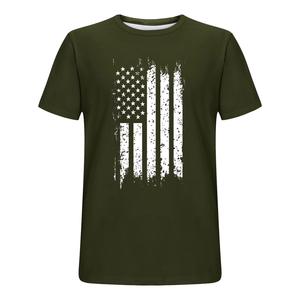 T-shirts tactiques à manches courtes et col rond pour hommes, t-shirt à col rond et manches courtes à épaules tombantes, confortable pour l'entraînement, décontracté, écologique - Product Image 5