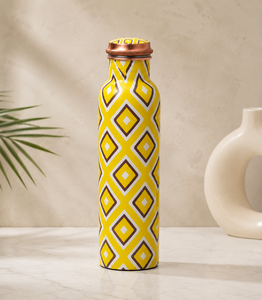 Finest Quality Decorative Printed <b>Copper</b> Water <b>Drinking</b> <b>Bottle</b> Pure <b>Copper</b> Water <b>Bottle</b> <b>Copper</b> <b>Bottles</b> for <b>Drinking</b> Water Supply - Product Image 2