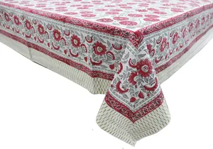 Decorative Table Cover with Elegant Finish Washable Reusable <b>Tablecloth</b> for Home Décor and Special Occasions - Product Image 2