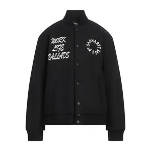 Meilleure qualité hommes Baseball Varsity vestes 100% coton Premium tissu Street Style côtelé tricot col avant broderie culture - Product Image 1