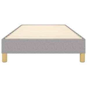 Cadre de lit rembourré gris clair - Product Image 5