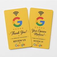 Etiqueta NFC de PVC Premium para Reseñas de Google, Mini Etiqueta con Código QR Personalizado, Tarjeta Inteligente sin Contacto Resistente al Agua, Fabricante OEM ODM