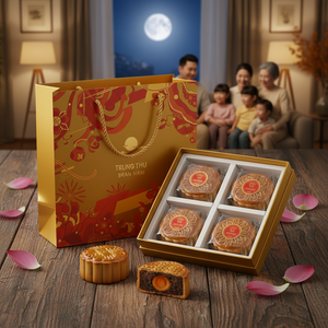 Luxury Rigid Custom Printing Personalized <b>Box</b> Mid Autumn Festival Mooncake Packaging for Corporate and Festival Gifts - Product Image 4
