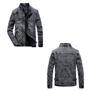 Chaquetas de Mezclilla para Hombre en Color Sólido y con Patrón Sólido, Última Llegada 2026 - Product Image 3