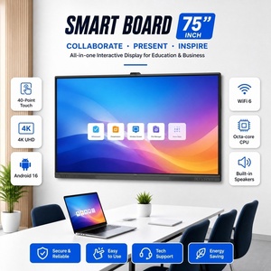Màn hình phẳng tương tác thông minh All-in-One 65 75 86 inch cho phòng họp - Product Image 1