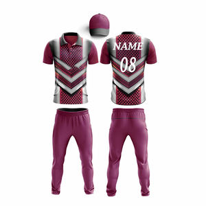 Uniforme de Jersey de Cricket Personalizable de Fábrica al Por Mayor para Hombre, Crea Tu Propio Jersey de Cricket Único de Alta Calidad - Product Image 5