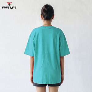 Camiseta de Verano para Mujer de Algodón Ecológico con Impresión Personalizada de Alta Calidad al por Mayor con su Marca - Product Image 5