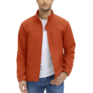 Simple Style Wholesales Outlet Winter <b>Warm</b> Custom Men_s Softshell Jacket Sports Work Outdoor <b>Waterproof</b> Softshell Jacket for Men - Product Image 1