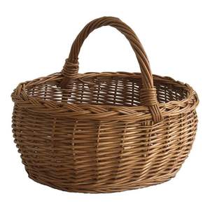 Wedding and Birthday Party <b>Table</b> Decorative Fruit Storage Basket Made of Rattan Round Customized Size Kitchen Vegetable Basket - Product Image 6