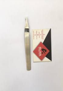 แหนบวางแบร็กเก็ตสำหรับงานทันตกรรม ขนาด 5 นิ้ว ปลายหยัก ผลิตจากเหล็กกล้าไร้สนิมเยอรมัน ใช้งานด้วยมือ ระดับ Class II ได้รับมาตรฐาน CE ISO สำหรับการผ่าตัด - Product Image 3