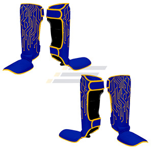 Protège-tibias en cuir PU pour Taekwondo, Kickboxing, Karaté, Muay Thai – Fabrication OEM – Vente en gros – Protège-tibias d'entraînement de sécurité - Product Image 6