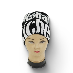 Vente en gros de bonnets personnalisés avec logo, pour la pêche, le cyclisme, les voyages, bonnets à carreaux personnalisés pour adultes unisexes, bonnets en tricot 100% acrylique - Product Image 3