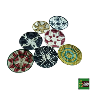 Plato de pared de algas marinas, materiales de paja orgánica, perfecto para accesorios de fotografía vintage, fabricado por marcas vietnamitas - Product Image 3