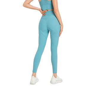 กางเกงโยคะเอวสูงเอวสูงสำหรับผู้หญิงกางเกงสเวตเตอร์ไร้รอยต่อเป็นมิตรกับสิ่งแวดล้อม - Product Image 1