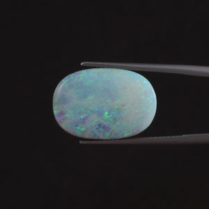 Opale naturelle blanche de haute qualité certifiée IGI, pierre précieuse en vrac, 13,32 carats, taille ovale 20,5x14mm, taillée à la main, polie à la cire/huile, légère - Product Image 1