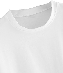 Prendas de Vestir exteriores informales para mujer, ropa de moda de manga corta con cuello redondo, Top CORTO BÁSICO, camisetas de verano - Product Image 5