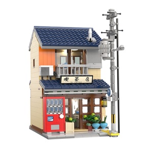 Bloques de Construcción de Casa de Té Japonesa CaDA, Modelo C66010, con Juego de Luces USB, Escala 1:18, Juguete de Arquitectura - Product Image 1