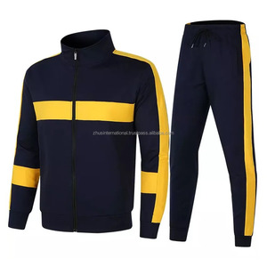 Ensemble de survêtement de jogging 2 pièces coupe-vent léger d'hiver pour hommes de haute qualité personnalisé Logo personnalisé imprimé Design ZHUS - Product Image 1