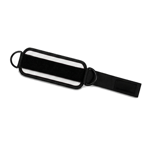 Sangles de poignet en cuir camouflage avec boucle, rembourrées, très extensibles, légères, pour la musculation, avec anneau en D, unisexe - Product Image 5