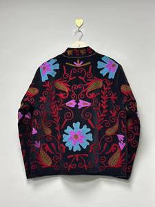 Wholesale Price <b>Velvet</b> Women's Hand-Embroidered Floral Bomber <b>Jacket</b> Suzani <b>Jacket</b> for Women Gift for Her - Product Image 2