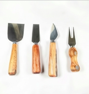 Trending Silver Head With Wooden Handle <b>Cheese</b> <b>Knives</b> <b>Set</b> Modern Design Kitchen Tools For Special Events And Tabletop Decor - Product Image 1