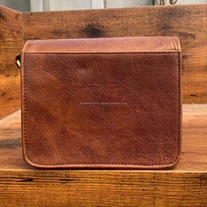 Nouveau mini sac à bandoulière en cuir pleine fleur de haute qualité de luxe fabricant personnalisé sacs à main classiques en cuir véritable vintage pour femmes - Product Image 5