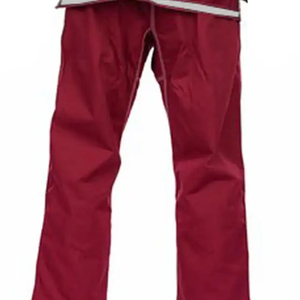 Kimono de BJJ para Hombre, 100% Algodón, Duradero, Corte Regular, Uniforme de Artes Marciales para Adultos, Color Borgoña - Product Image 6