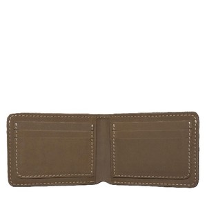 Camel Brown Men Bifold Leather <b>Wallet</b> With Cash Slots Custom Logo Pocket Contrast Stitching Classic Multi <b>Card</b> <b>Holder</b> Slim Purse - Product Image 2