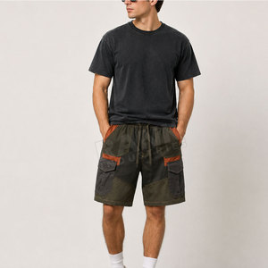 Best Selling Apparel Clothing Men Cargo Shorts Comfortable Fit Customized Size Men Cargo Shorts - Product Image 4