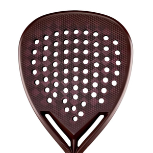 Raquette de paddle en fibre de carbone standard internationale, forme goutte d'eau, section de 23 mm, motif de cordage 16x20, poignée en caoutchouc - Product Image 6