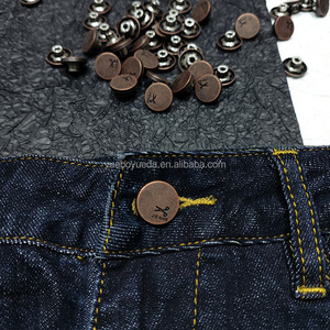 Chất Lượng Cao Biểu Tượng Tùy Chỉnh 17Mm Nút Denim Kẽm Hợp Kim Kim Loại Trang Trí Chân Phong Cách Cho Quần Áo Túi Tùy Chỉnh Nút Quần Jean - Product Image 3