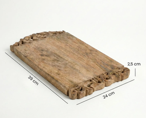 Tabla de cortar redonda de bambú creativa, tamaño y color personalizables, duradera con mango de madera, ecológica, apta para lavavajillas, 1.5 cm de grosor. - Product Image 2
