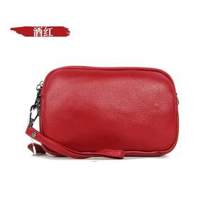 Portefeuille bifold en cuir véritable pour femme, fermeture éclair, blocage RFID, fin et minimaliste, porte-cartes de crédit, style vintage, cadeau USA - Product Image 5