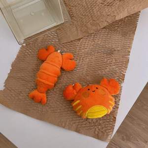 Mini Llavero de Peluche de Cangrejo Rojo y Langosta, Juguetes de Peluche Marinos, Muñecos de Peluche, Llaveros, Regalos para Niños, Llavero de Cangrejo, Llavero de Langosta - Product Image 3
