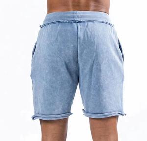 Pantalones Cortos Deportivos de Verano para Hombre, con Lavado Ácido, Transpirables, con Cordón Ajustable en la Cintura - Product Image 2