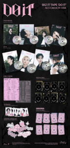 Stray Kids - SKZ IT TAPE 'DO IT' (VERSIÓN ACORDIÓN) Álbum Oficial de Kpop Coreano en CD - Product Image 6