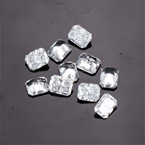 Diamante Radiante Cultivado en Laboratorio de 5.21ct, Corte Radiante, RCK Global |   11x9mm D-F VS+ CVD |   Joyería de la Serie Ice-Block, Estilo Solitario, para Alfombra Roja - Product Image 1