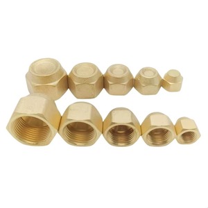 Tuerca ciega de latón con roscas métricas y en pulgadas, tapa de latón para aire acondicionado para conector de unión, personalizable - Product Image 3