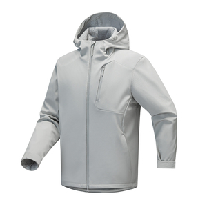 Casual Winter Wear High Street Style <b>Men</b> Softshell <b>Jacket</b> Collar Hooded <b>Lightweight</b> Mountain windbreaker <b>jackets</b> for <b>men</b> s wear - Product Image 2