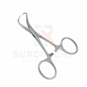 Backhaus Pince à serviettes manuelle en acier inoxydable, pointes pointues, forceps hémostatiques, classe chirurgicale I, OEM, Blush Surgical Hospital - Product Image 1